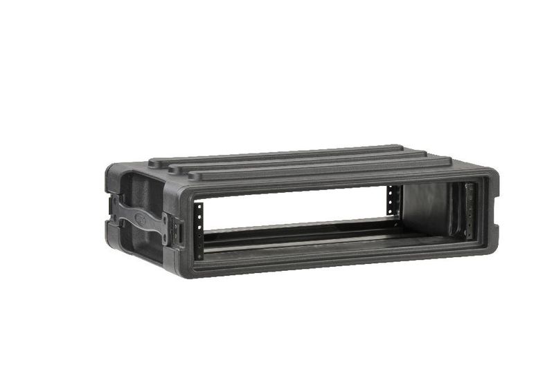 SKB ROTO-MOLDED 02U SHALLOW RACK