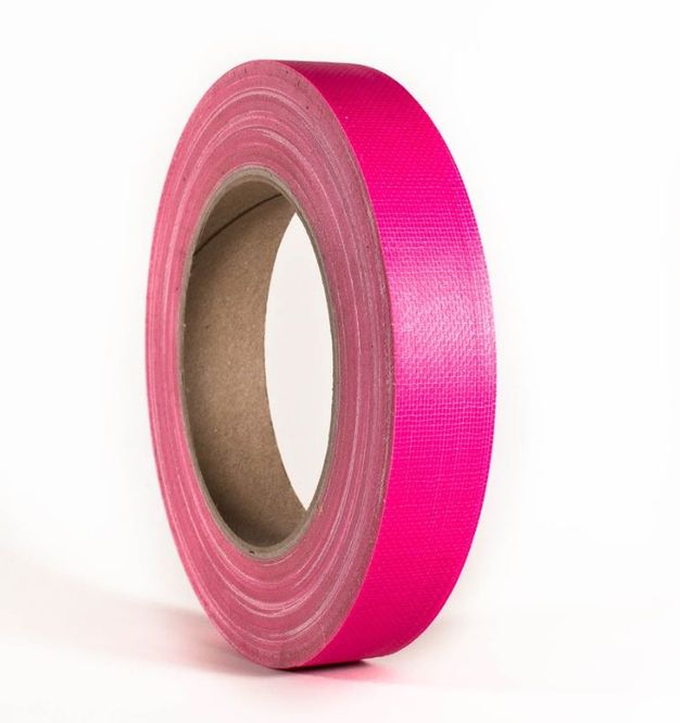 Hovedbilde Gaffa / Gaffer Tapes Neon Rosa 19mm x 25m