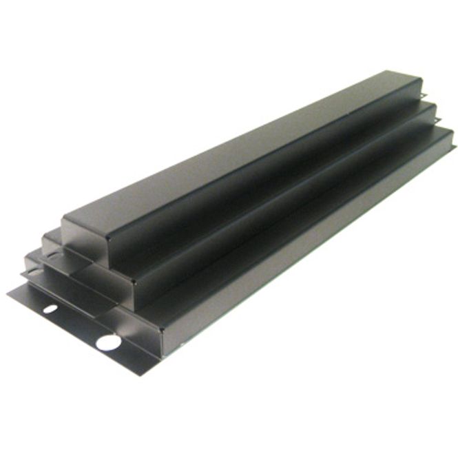 Hovedbilde R1287BK 1u Sikkerhetspanel ikke perforert
